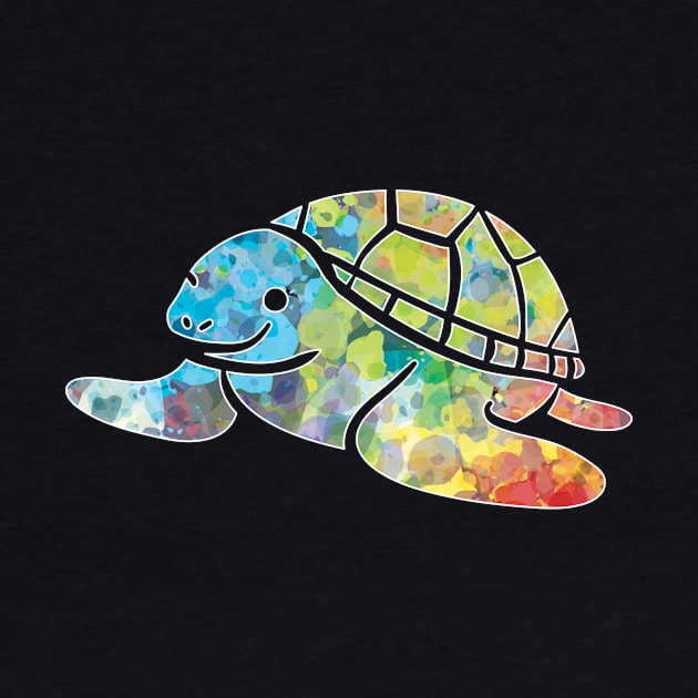 Cool turtle sea mandala t-shirt by thefriendlyone